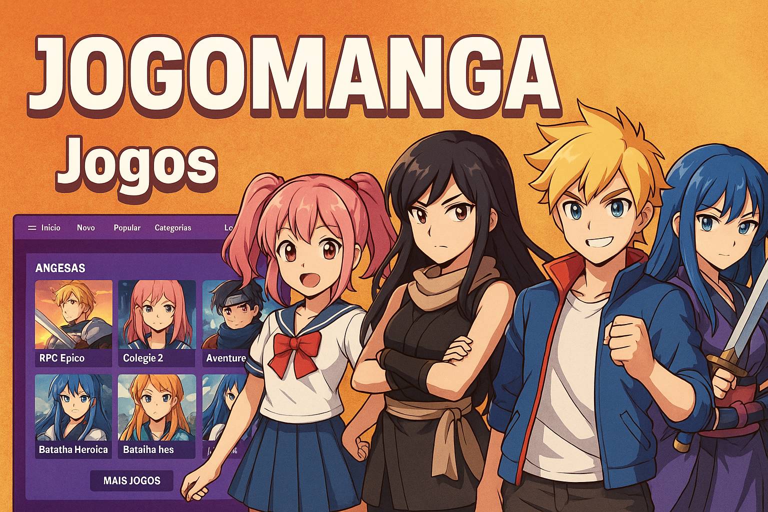 Jogos de cassino online inovadores e emocionantes na JOGOMANGA