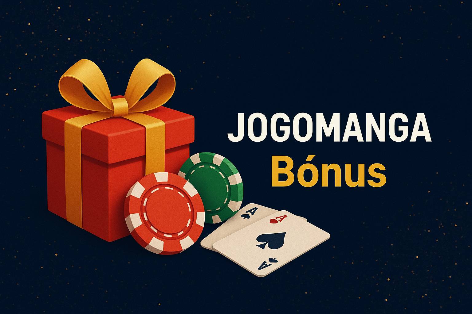 O bônus promocional JOGOMANGA é uma ótima maneira de começar sua aventura