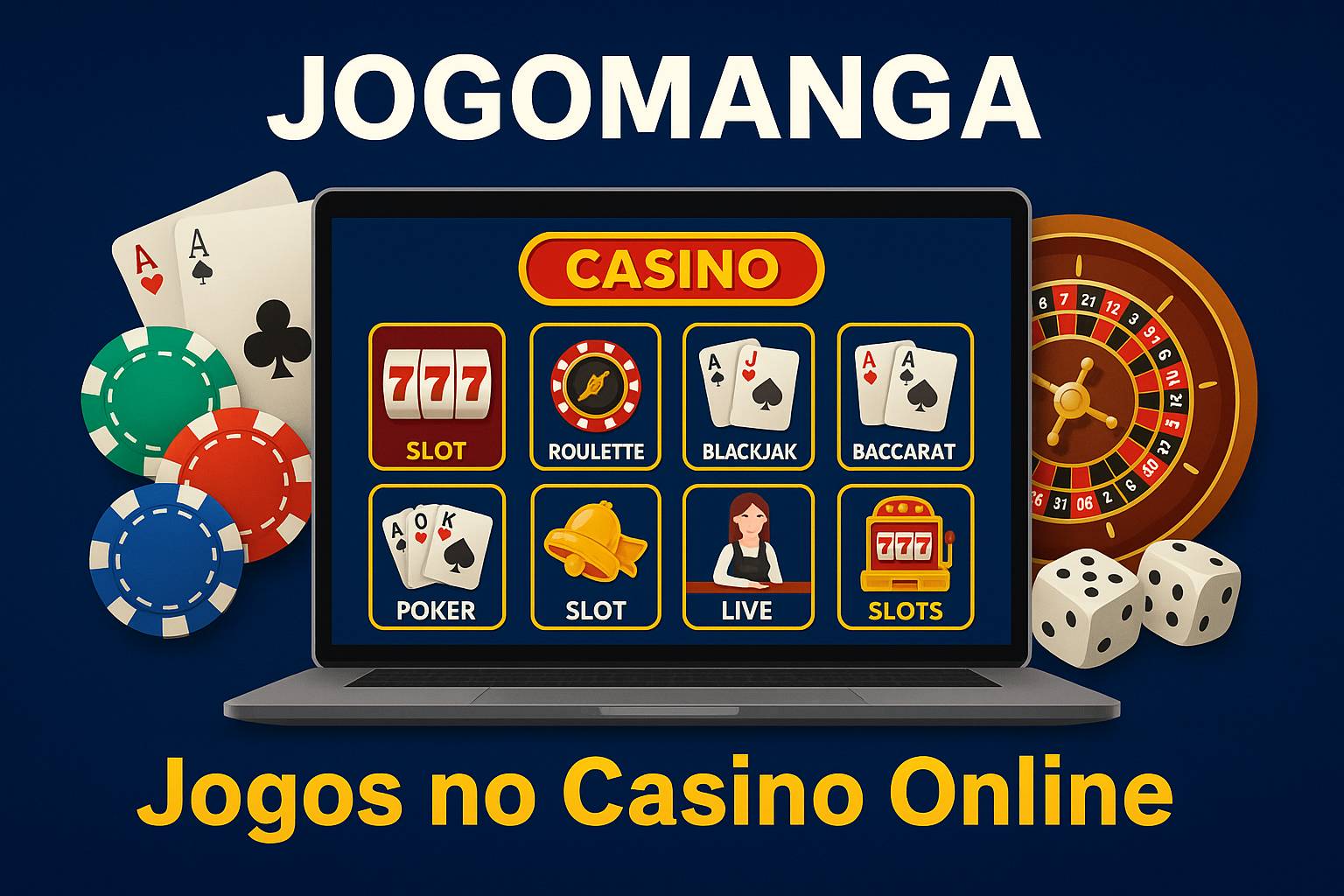 Jogos de cassino online JOGOMANGA