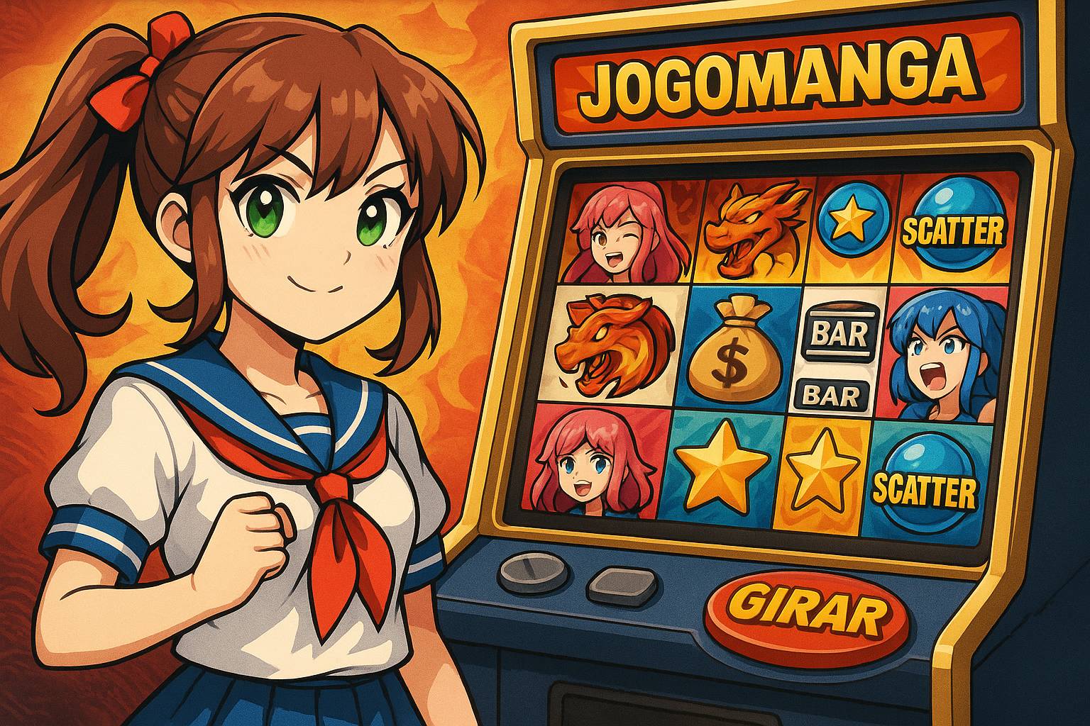 Explore o mundo das slot machines no JOGOMANGA Casino